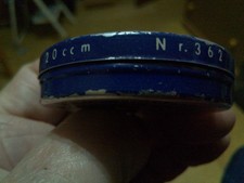 Alte kleine Dosen /50er Jahre für den Kaufladen und 1 leere Nivea Dose Nr.362