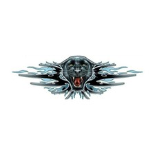 Aufkleber Panter Angriff