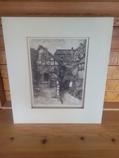 FRITZ HARTMANN Radierung