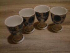Hutschenreuther 4x Eierbecher Zwiebelmuster Selb Porzellan Geschirr