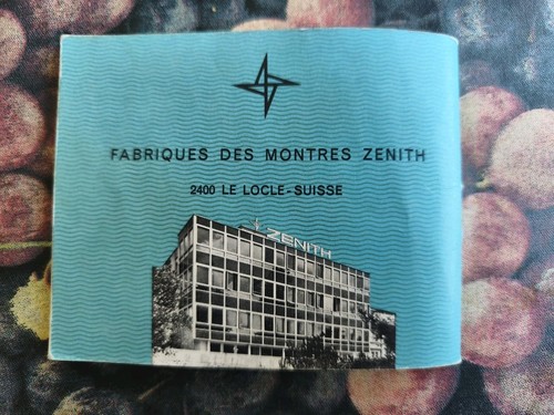 Vintage booklet garantie - booklet,