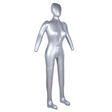 Schaufensterpuppe Torso Mannequin Schaufensterfigur aufblasbar Weiblich 165CM