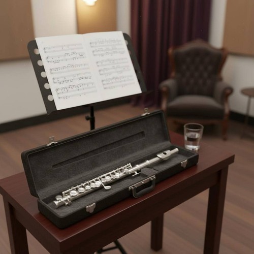 Piccolo klappe versilbert - piccolo,