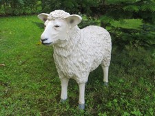 Schaf deko figur 77x60cm - figur,