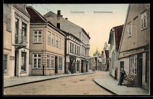Cuxhaven buchbinderei - ak,