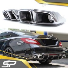 Auspuff Endrohrblende für Mercedes Benz CLS E Klasse C219 C218 W212 W221 S63 AMG