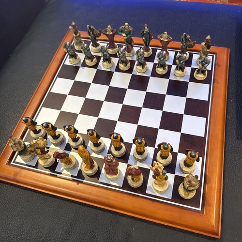 Schachspiel vintage camelot - schachspiel,
