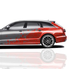 2er Set Auto Aufkleber Mosaik