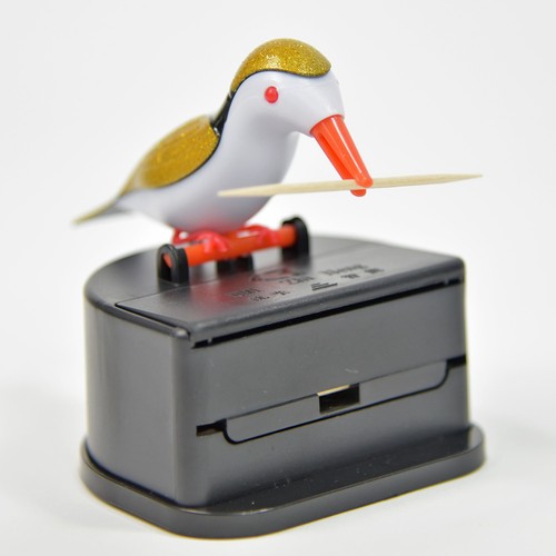 Vogel zahnstocherspender - zahnstocherspender, in