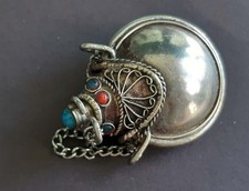 Antiker Silber-Flakon