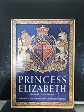 Prinzessin Elizabeth Herzogin von Edinburgh 1950 königliches Buch vor der Krönung