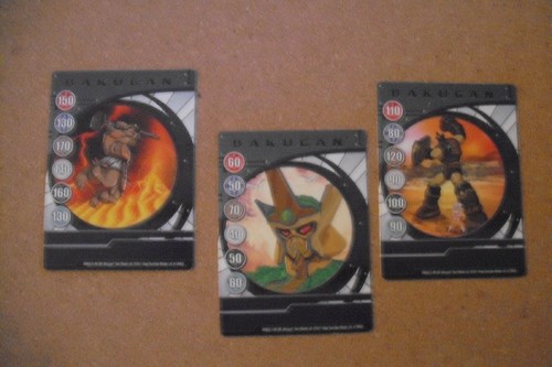 Bakugan sammelkarten - 3,