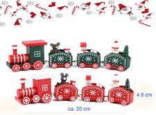 Weihnachten Zug Deko Mini