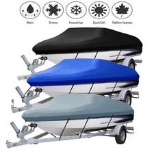 Boot Bootsabdeckung Bootshaube Boote Abdeckung Wasserdicht Schutz Haube 11"-22"