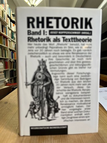 Rhetorik als - bd.1,,