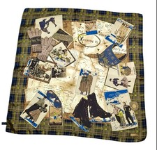 Vintage Schal aus reiner Seide