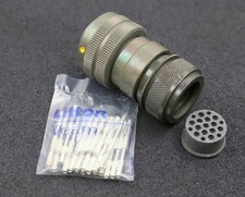 AMPHENOL TUCHEL 19-Pol Steckverbinder 4820-12-163-9431 mit versilberten Pins