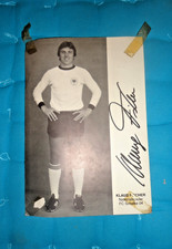 Autogrammkarte Schalke Köln