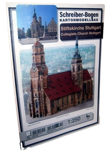 Kartonmodellbau stiftskirche - kartonmodellbau,