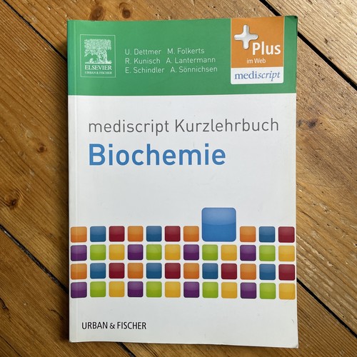 Kurzlehrbuch biochemie - biochemie, –