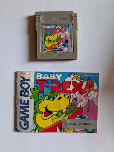 Game boy spiel - baby, t-rex