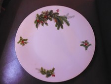 Porzellan Weihnachts Kuchenplatte Rund Seltmann Weiden