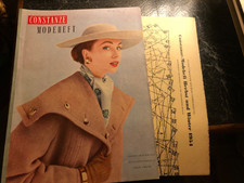 CONSTANZE MODEHEFT Frühling/Sommer 1954 Modezeitschrift