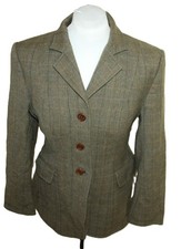 Damen Barbour Tweed  Hacking Blazer Gr  38   Jacke Jacket Sakko Mangel