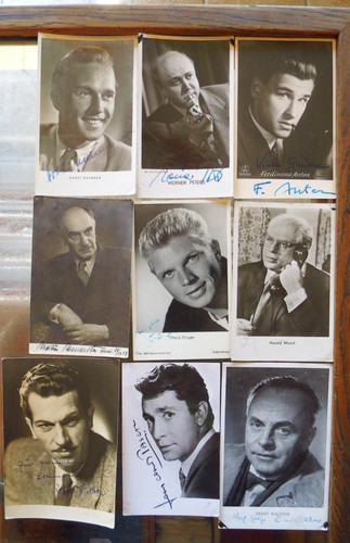 26x originale autogramme - 26x,