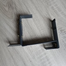 2x BigDean Blumenkastenhalter  anthrazit 3fach verstellbar Halterung Balkon 