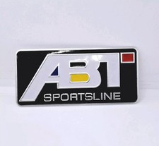 abt Logo Aufkleber Metall