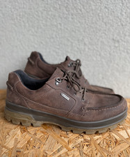UVP $ 240 ECCO Rugged Track Gore-Tex Low Top Leder Stiefel Herren Größe 46 EX