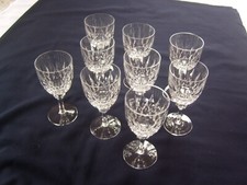 9 x Weingläser Kristall Nachtmann  Gläser schöner Schliff