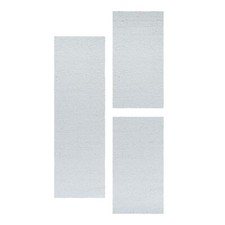 Einfarbig Hochflor Teppich