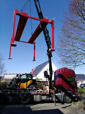 Ermac 4-Säulenhebebühne, KFZ- Parkbühne, Doppelparker, Parklift, 1900mm Hubhöhe