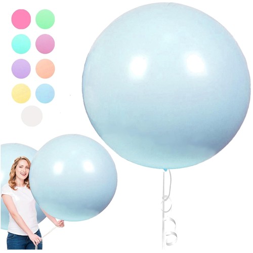 Blaue riesen luftballons - blaue,
