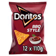 DORITOS BBQ 12x110g – Knuspriger BBQ Snack im Vorratspack