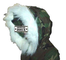 US ARMY ECWCS Fellkragenansatz