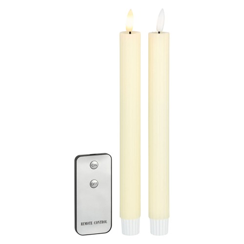 Led stabkerzen mit - led,
