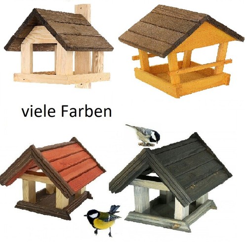 Vogelfutterhaus aus holz - vogelfutterhaus,