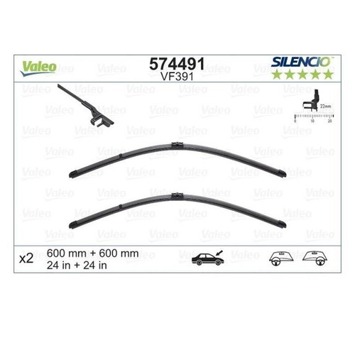 Valeo 574491 wischblatt vorne - valeo,