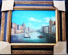 ölbild venedig canale grande - Ölbild,