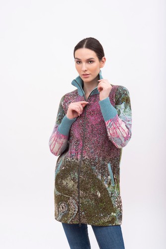 Kooi knitwear foxglove - knitwear,
