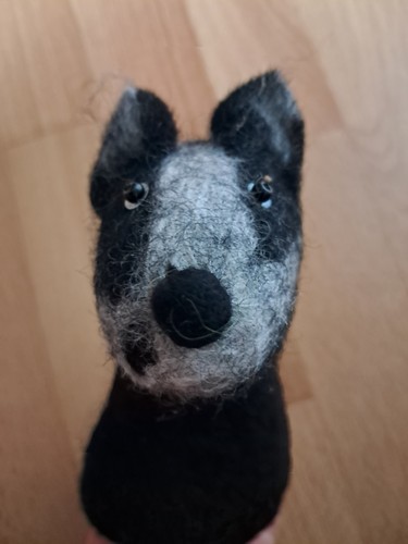 Eierwärmer dachs filz - eierwärmer,