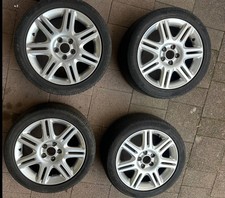 Satz Saab 9-5 Alufelgen mit Sommerreifen