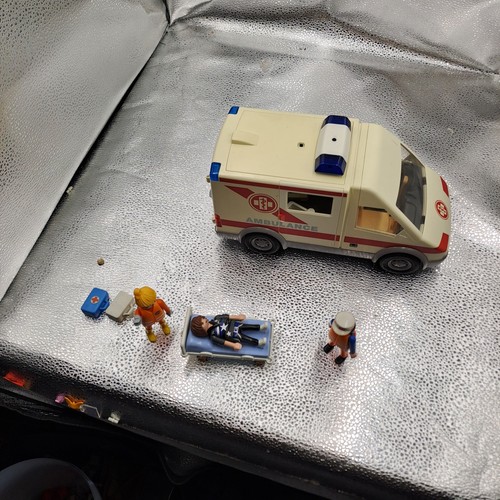 Playmobil krankenwagen mit - krankenwagen,