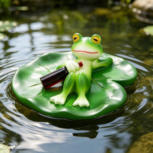 Frosch deko gartenfiguren harz - deko,