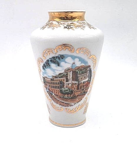Monaco souvenir vase palais - monaco, du