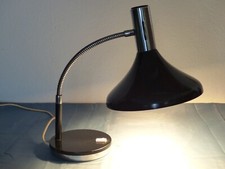 Tisch Schreibtisch Lampe Leuchte Schwanenhals Stilux Milano Design 60er Bauhaus