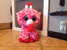 TY Glubschi JUNGLELOVE Giraffe & Herz 22 cm ohne Glitzer RARITÄT SELTEN RAR